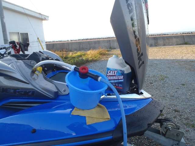 シーズンオフ前のメンテナンス